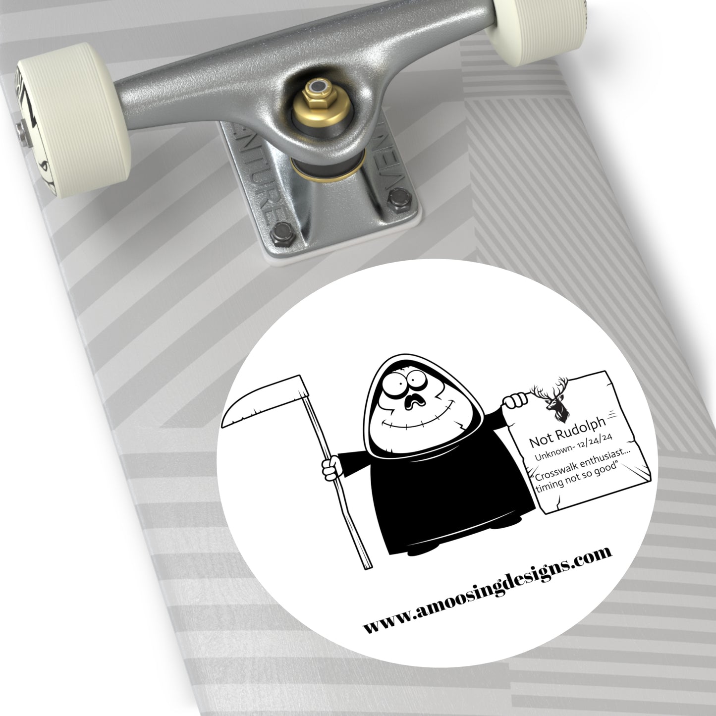 Funny Round Vinyl Stickers, Perfect for Gifts, Holiday Decorations, Party Favors, Humor, and Custom Decor