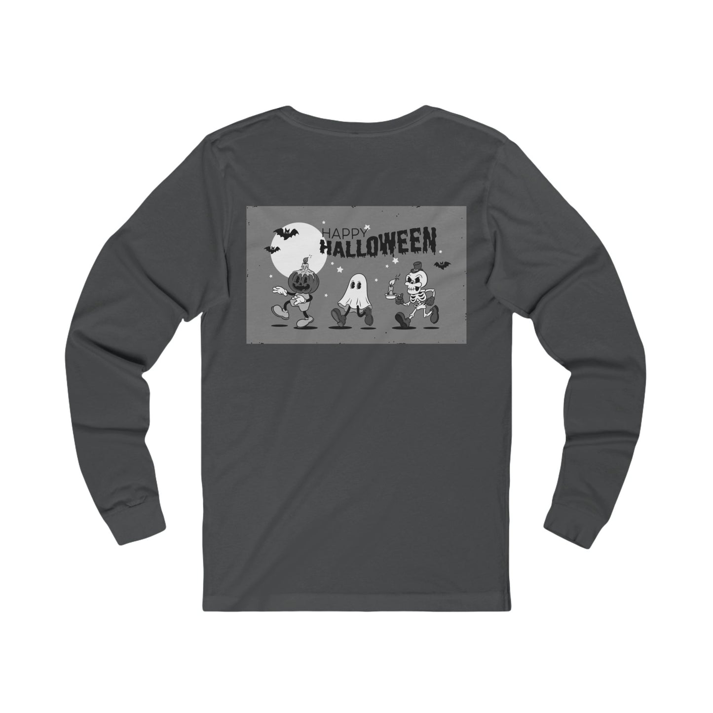 Vintage Halloween Long Sleeve Tee - aMOOsing Designs