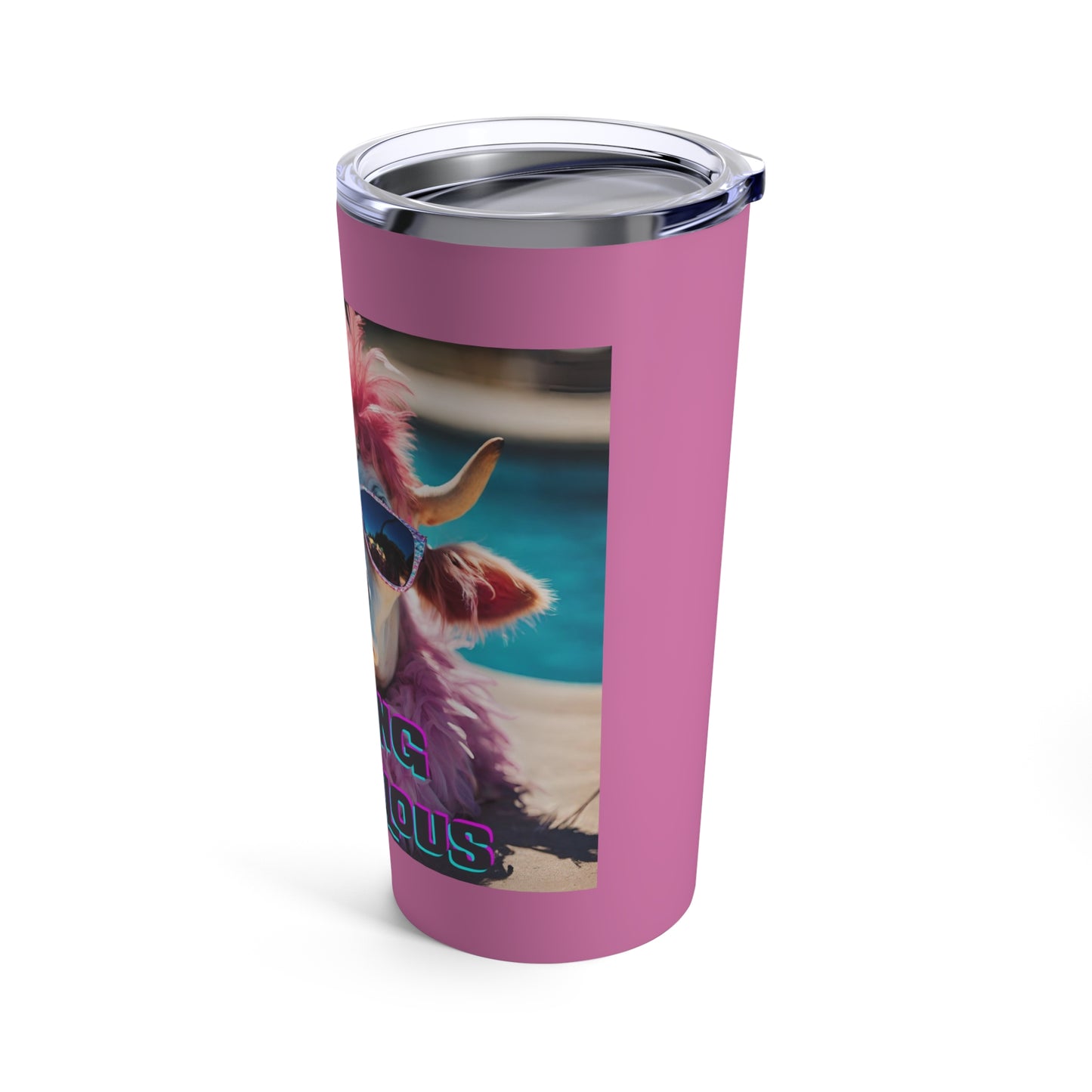 Feeling MOOvalous- Fabulous Cow Tumbler 20oz - aMOOsing Designs