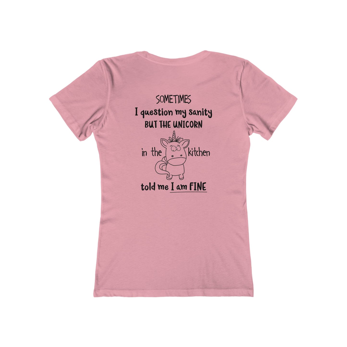 The Boyfriend Tee for Women - Funny Unicorn Shirt