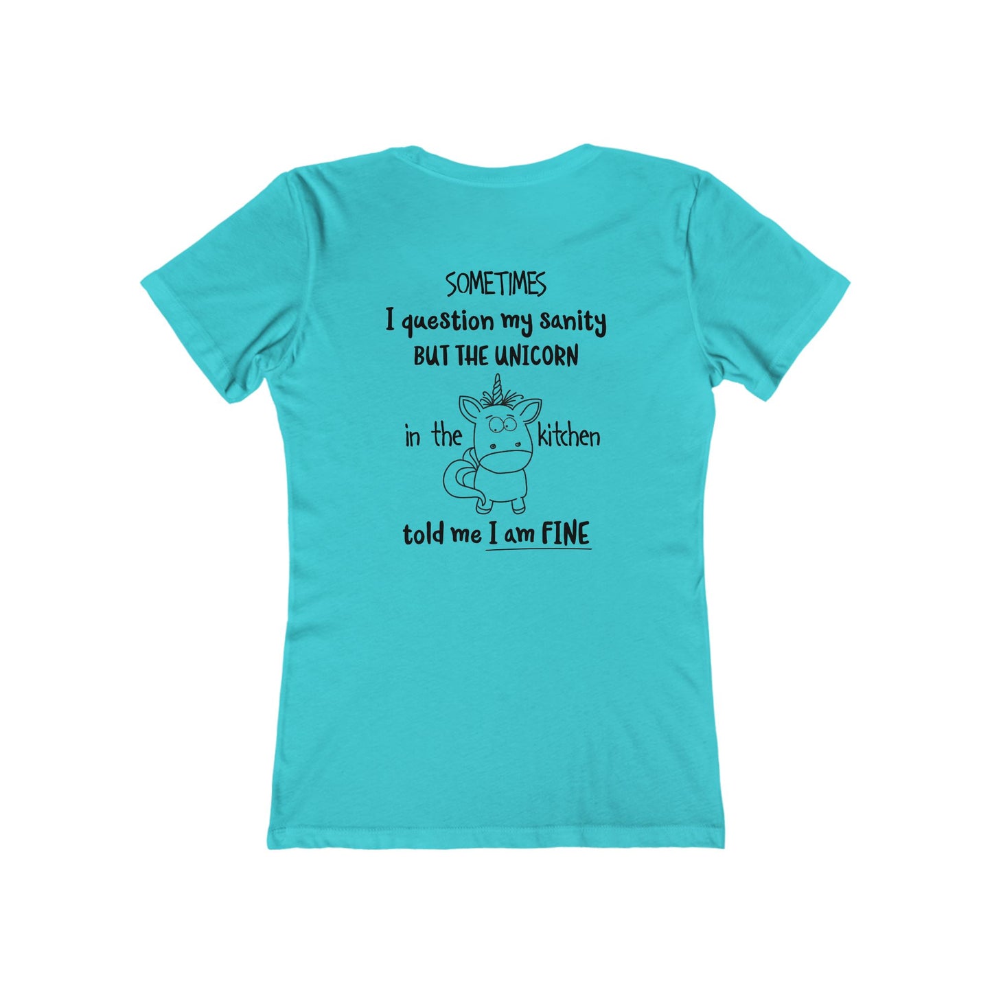 The Boyfriend Tee for Women - Funny Unicorn Shirt