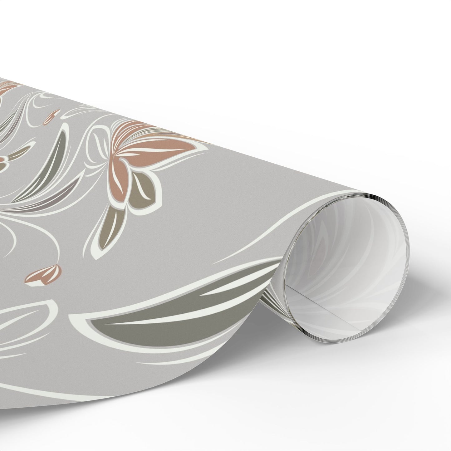 Floral Wrapping Paper - Elegant Gift Wrap for Special Occasions, Eco-Friendly, Birthday, Wedding, Holiday Gifts - aMOOsing Designs