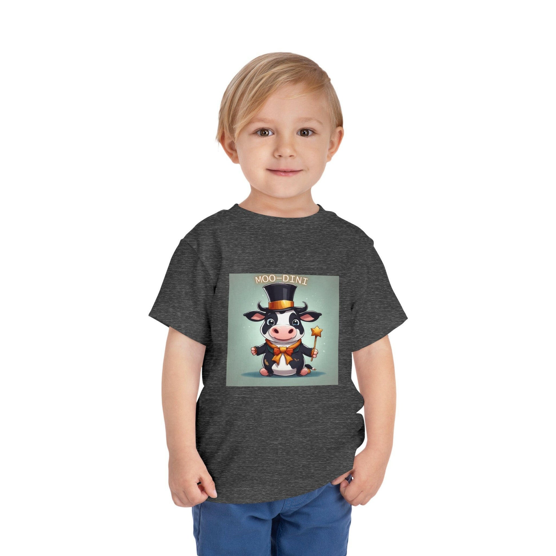 MOO-dini- Toddler Short Sleeve Tee.