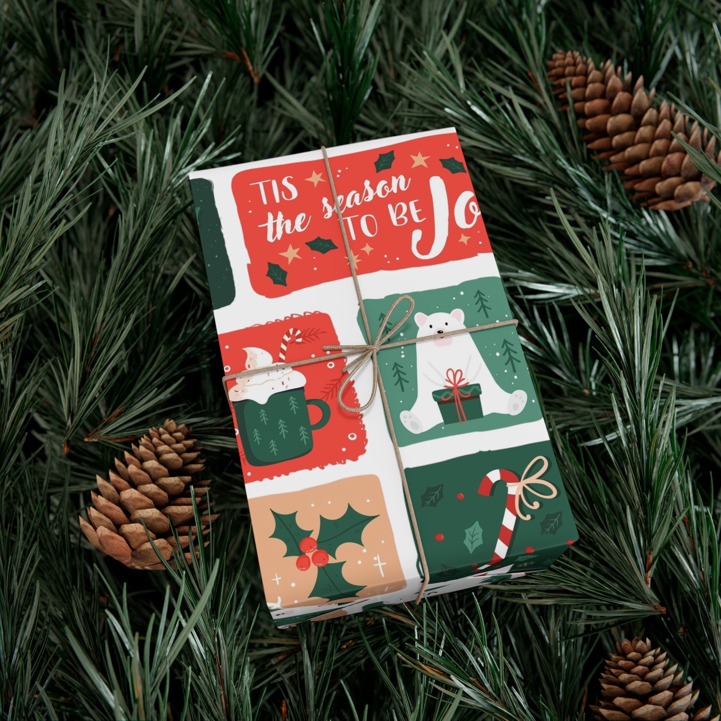 Festive Holiday Gift Wrap Papers – Jolly Designs for Christmas Celebrations - aMOOsing Designs