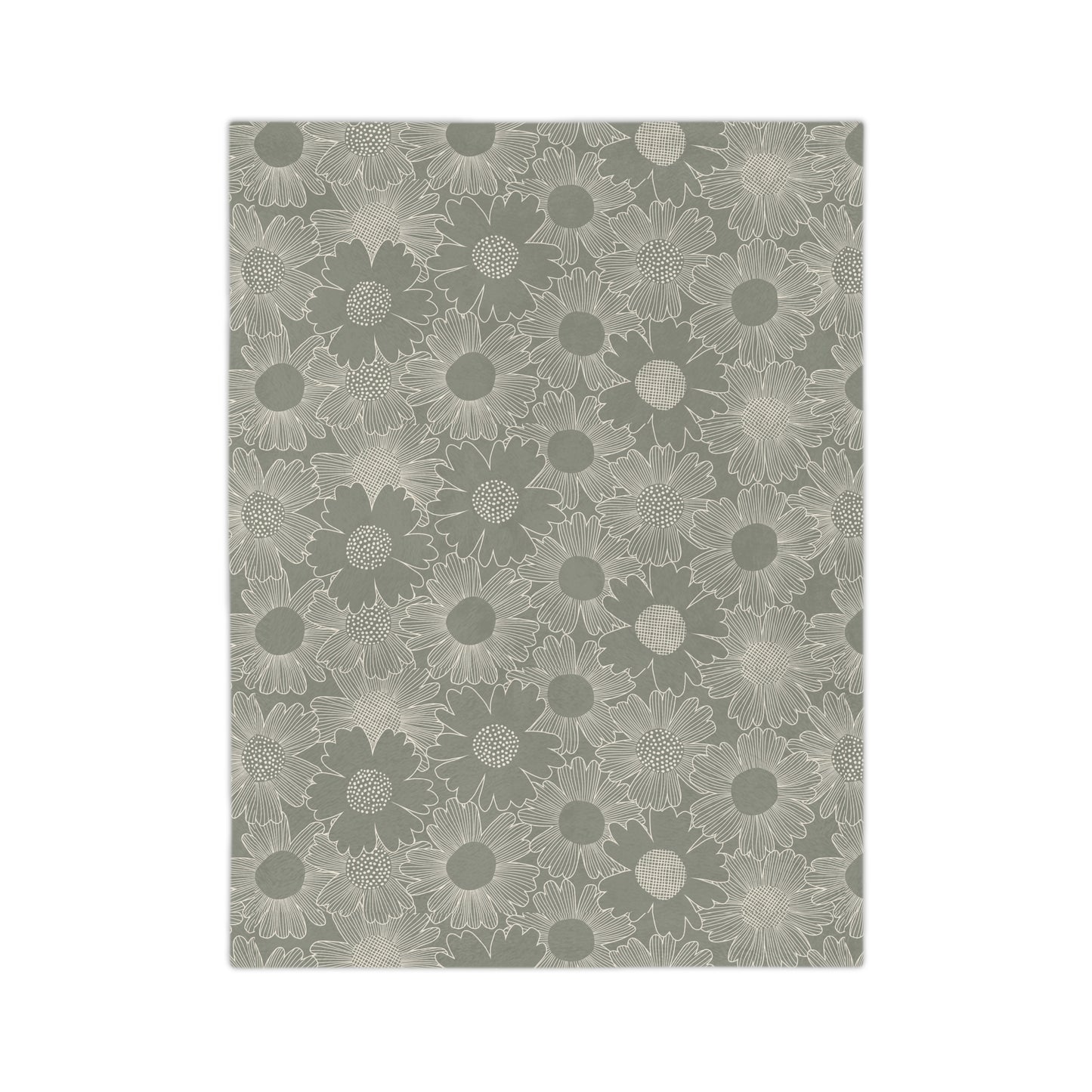 Sunflower Velveteen Microfiber Blanket - Cozy Floral Throw for Relaxation, Gift for Home Decor, Warm Fleece Blanket, Housewarming Gift, - aMOOsing Designs