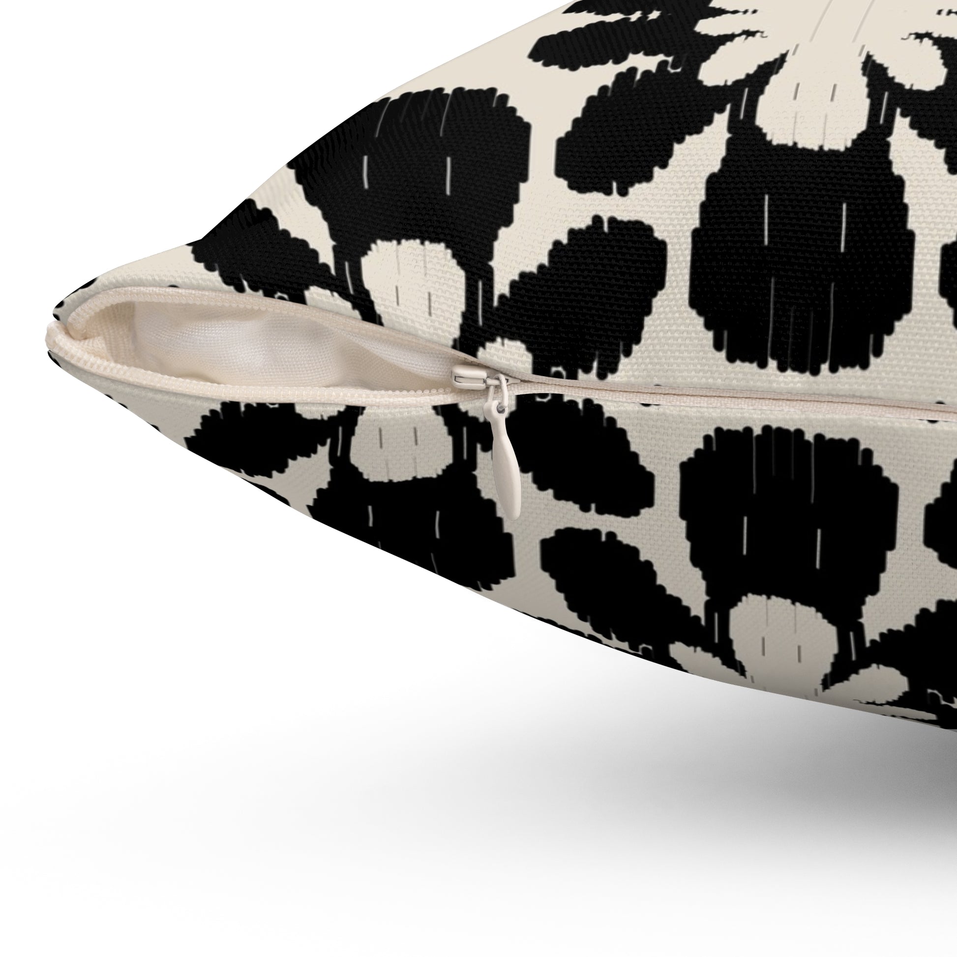 Boho Floral Throw Pillow - Chic Cushion, Home Decor Accent, Modern Pillow, Gift for Her, Stylish Sofa Decoration, Cozy Living - aMOOsing Designs