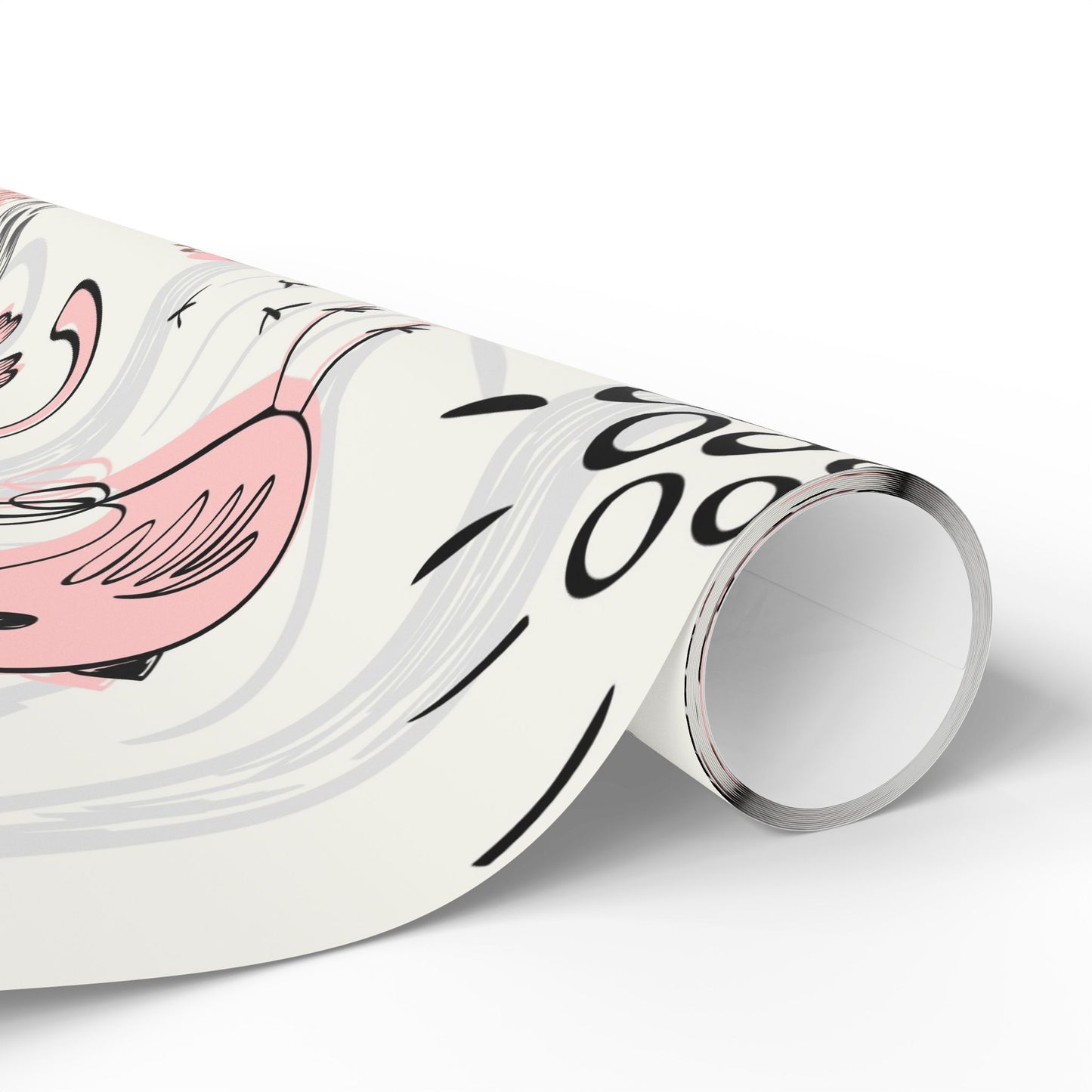 Whimsical Animal Wrapping Paper, Cute Gift Wrap for Birthdays, Holidays, Baby Showers, Floral Design, Eco-Friendly Packaging