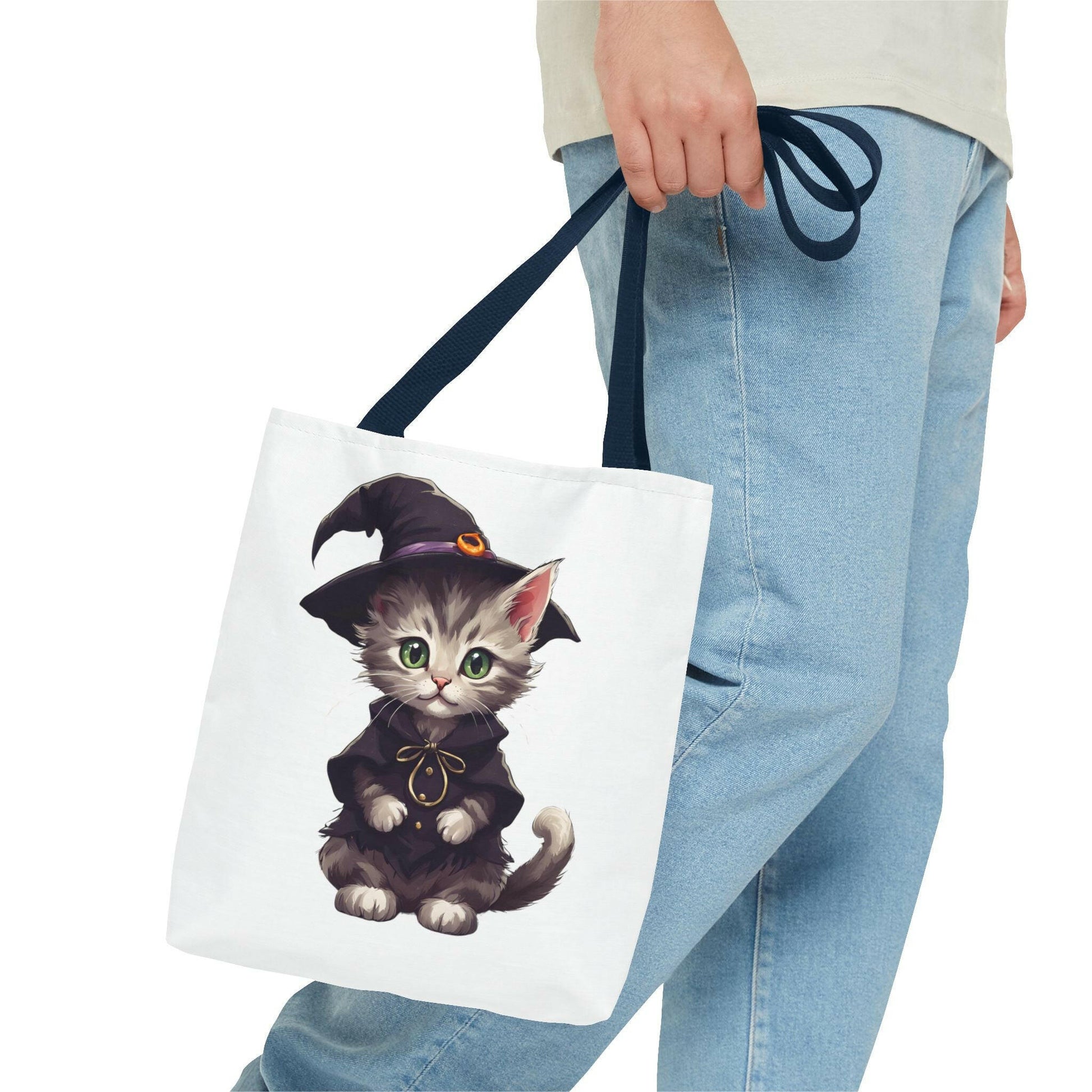 Witchy Kitty- Tote Bag (AOP).