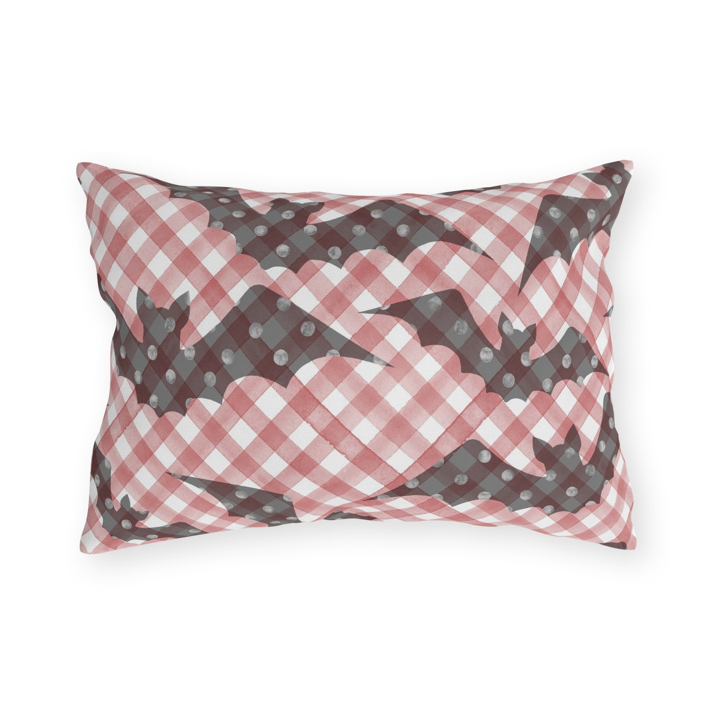 Going Batty- Halloween Outdoor Pillow - Cozy Decor, Garden Accent, Spooky Cushion, Haunted House, Fall Festivities