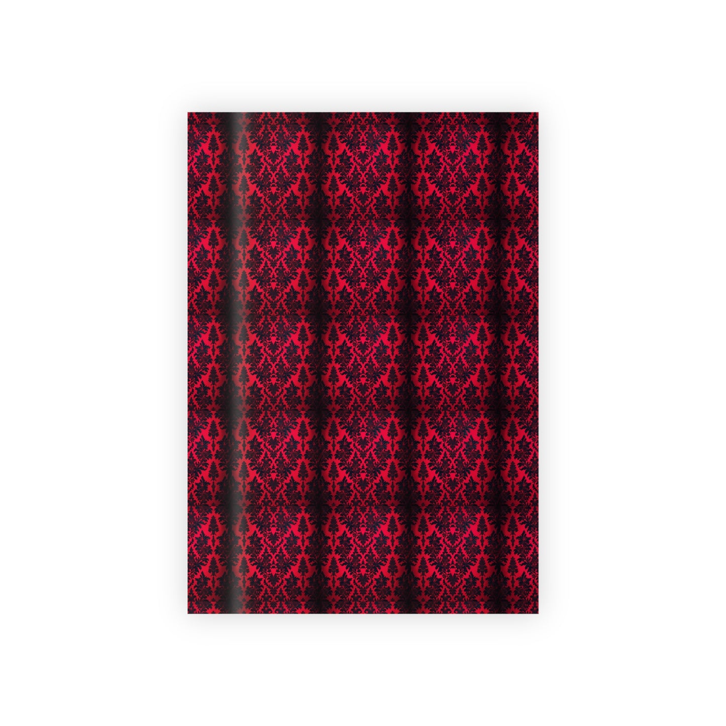 Elegant Gothic Red Gift Wrapping Paper Roll - Perfect for Holidays & Special Occasions - aMOOsing Designs