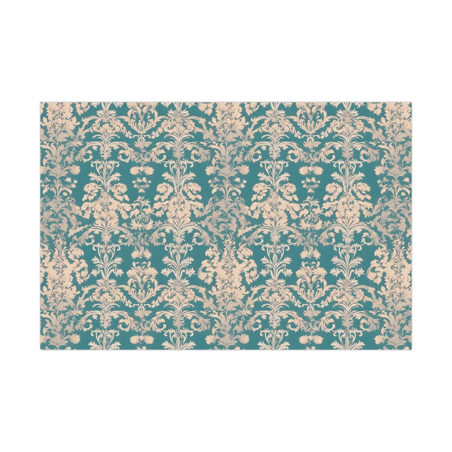 Elegant Floral Gift Wrap Papers, Artisanal Wrapping Paper for Birthdays, Weddings, Holidays, Eco-Friendly Packaging - aMOOsing Designs