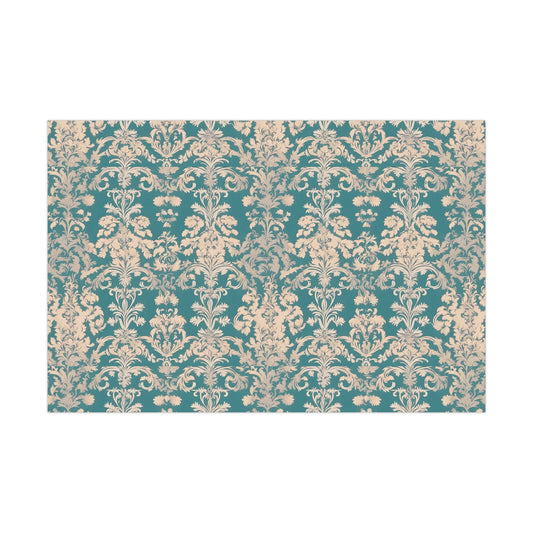 Elegant Floral Gift Wrap Papers, Artisanal Wrapping Paper for Birthdays, Weddings, Holidays, Eco-Friendly Packaging - aMOOsing Designs