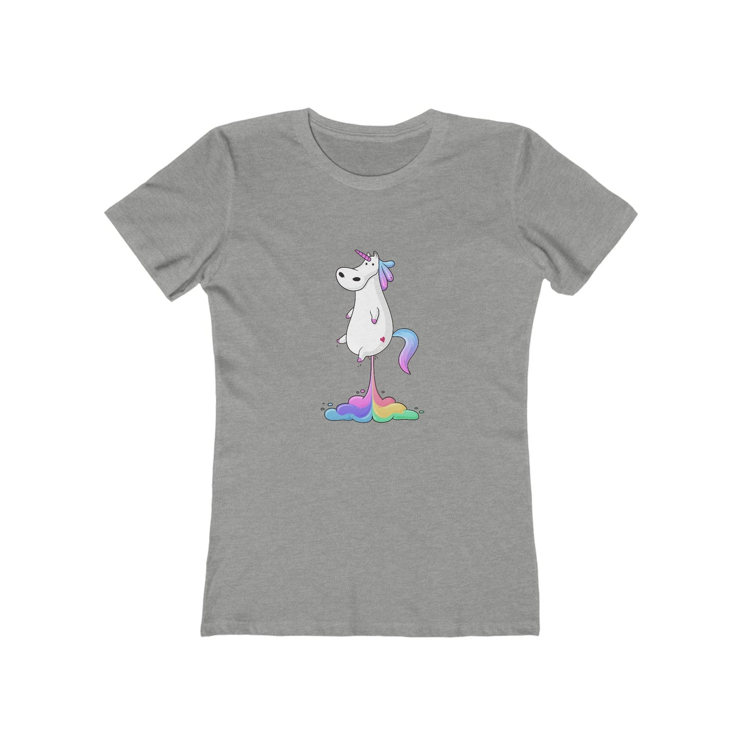 Whimsical Unicorn Fart Tee, Fun Graphic T-Shirt, Gift for Unicorn Lovers, Statement Top, Cute Casual Wear