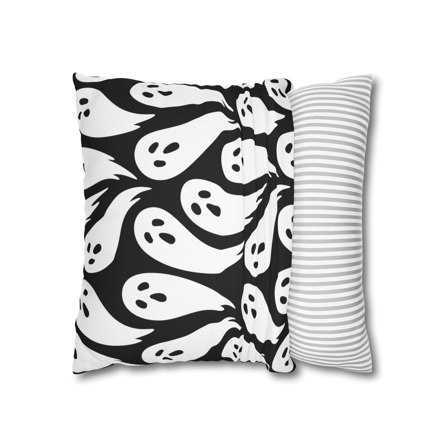 Spooky Ghost Pillowcase, Halloween Decor, Home Accent, Pillowcase for Fall, Scary Home Decor - aMOOsing Designs