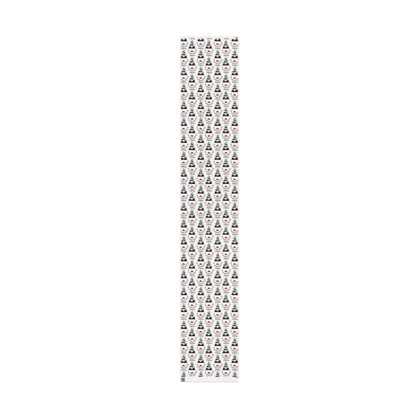 Holiday Wrapping Paper Roll, Festive Gift Wrap, Merry Christmas Kitty Design, Unique Gift Packaging, Seasonal Celebration Supplies