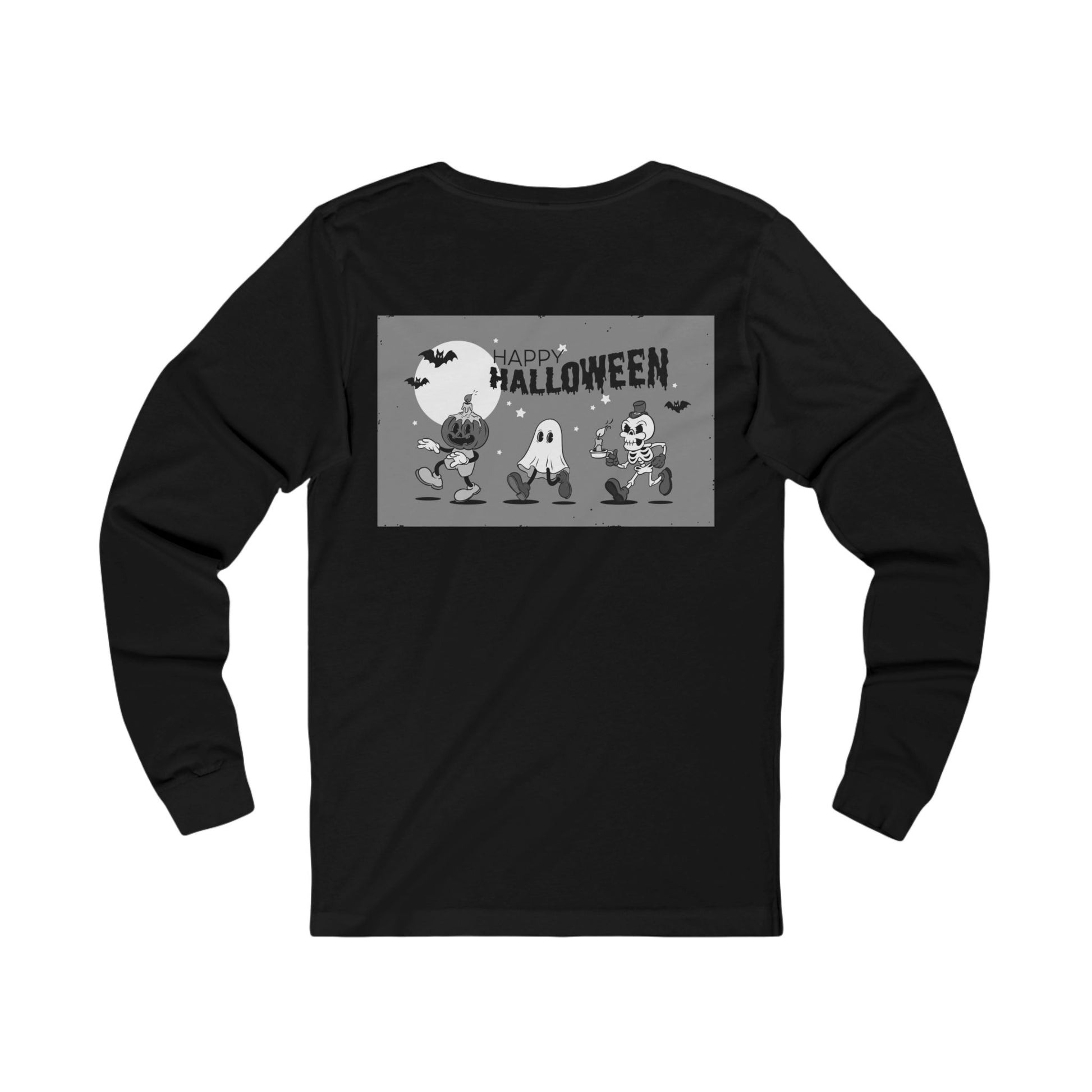 Vintage Halloween Long Sleeve Tee - aMOOsing Designs