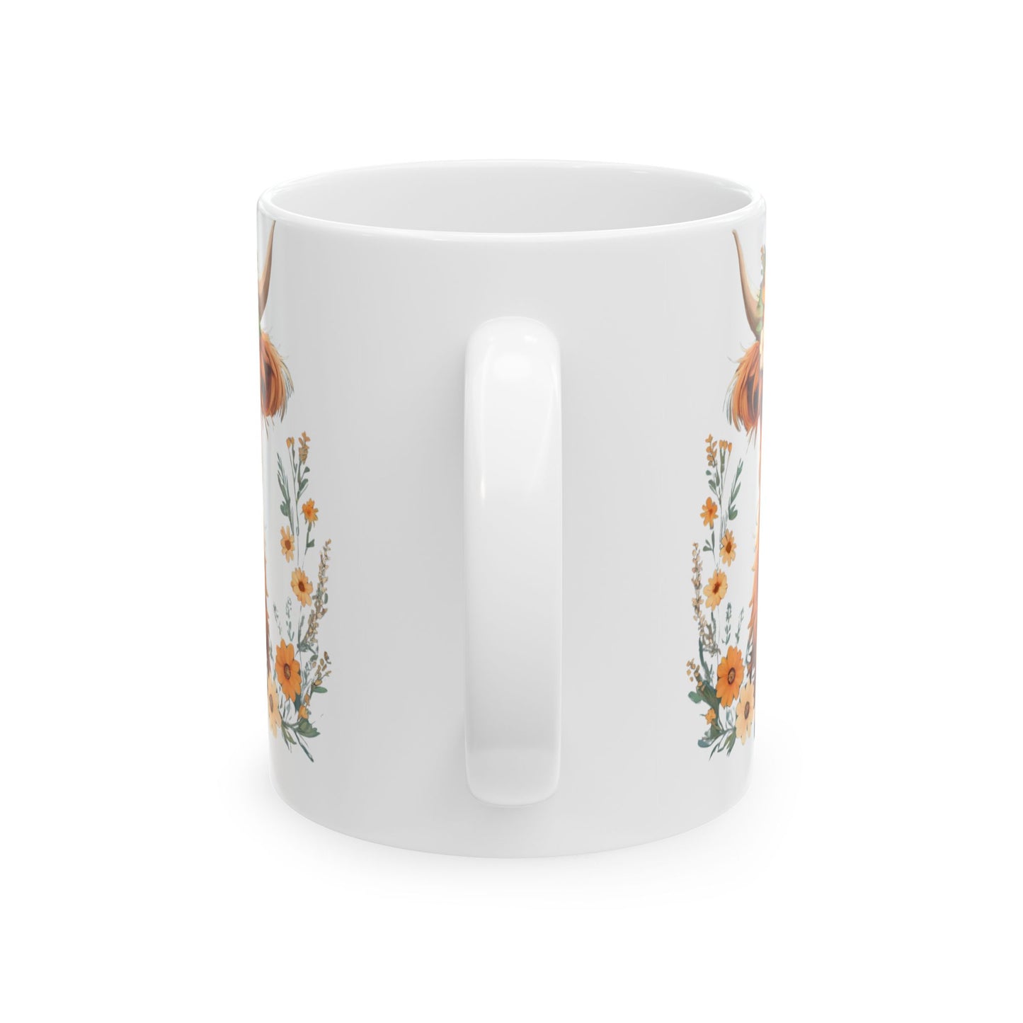 Mug - Udderly Adorable Ceramic Mug (11oz, 15oz) - aMOOsing Designs