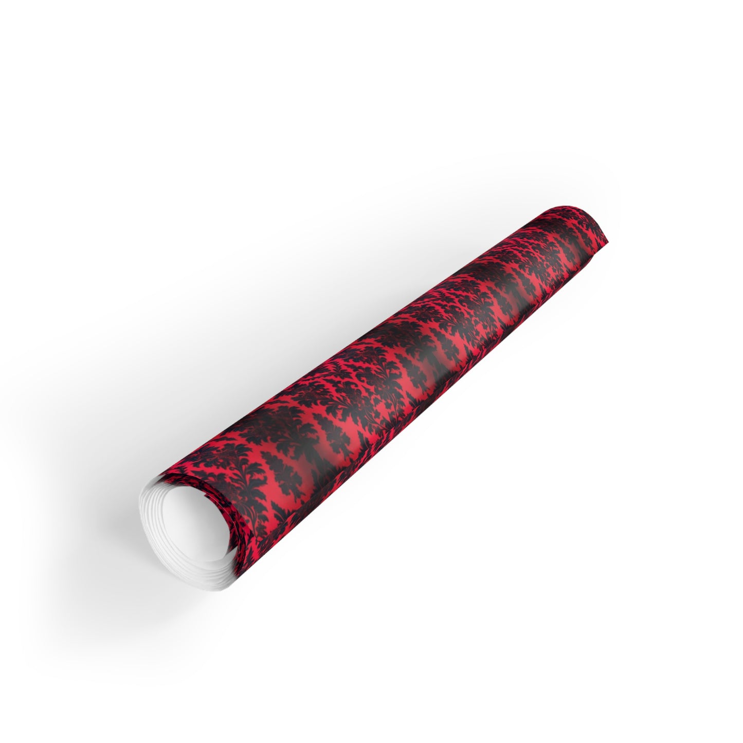 Elegant Gothic Red Gift Wrapping Paper Roll - Perfect for Holidays & Special Occasions - aMOOsing Designs