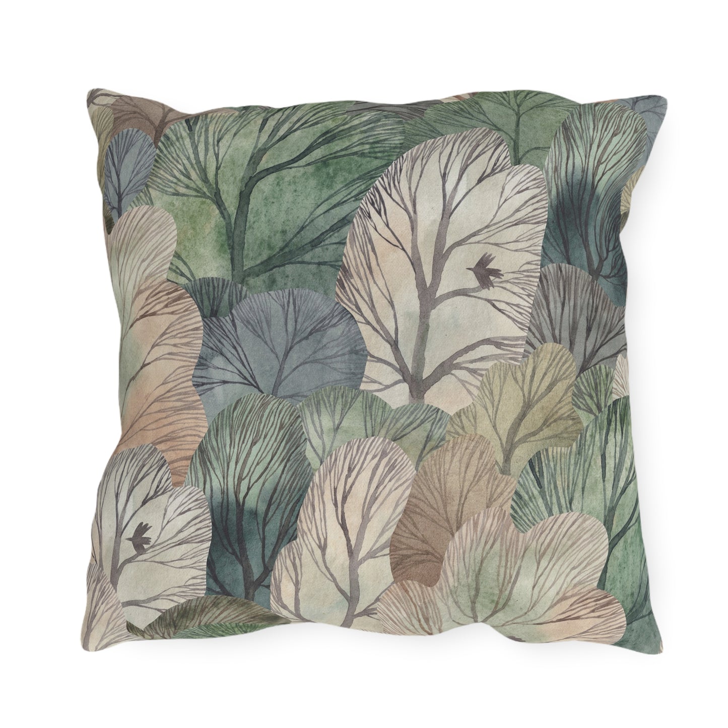 Nature-Inspired Outdoor Pillows with Leafy Design, Cozy Garden Decor, Patio Cushion, Unique Gift for Eco-Lovers, Boho Home Accents, [...]
