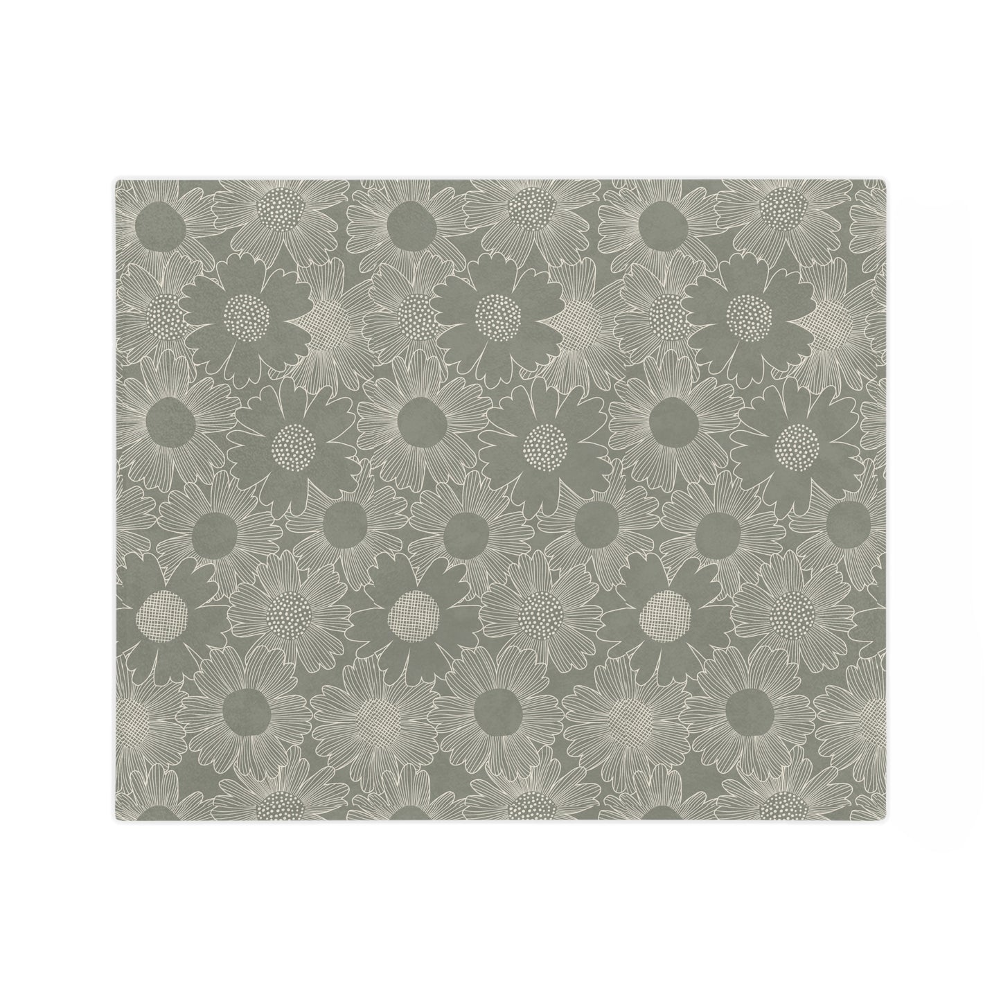 Sunflower Velveteen Microfiber Blanket - Cozy Floral Throw for Relaxation, Gift for Home Decor, Warm Fleece Blanket, Housewarming Gift, - aMOOsing Designs