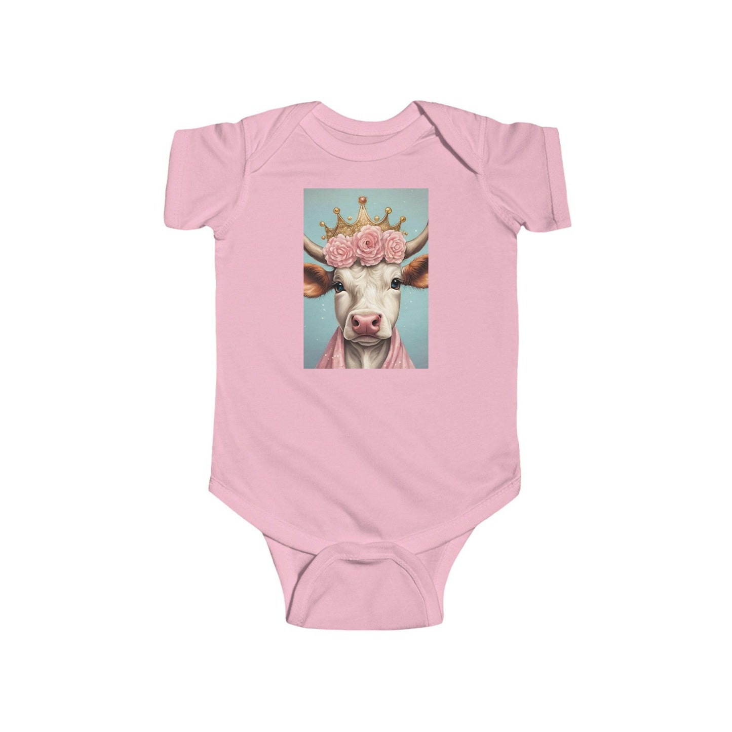 Princess Moo Infant Fine Jersey Bodysuit.