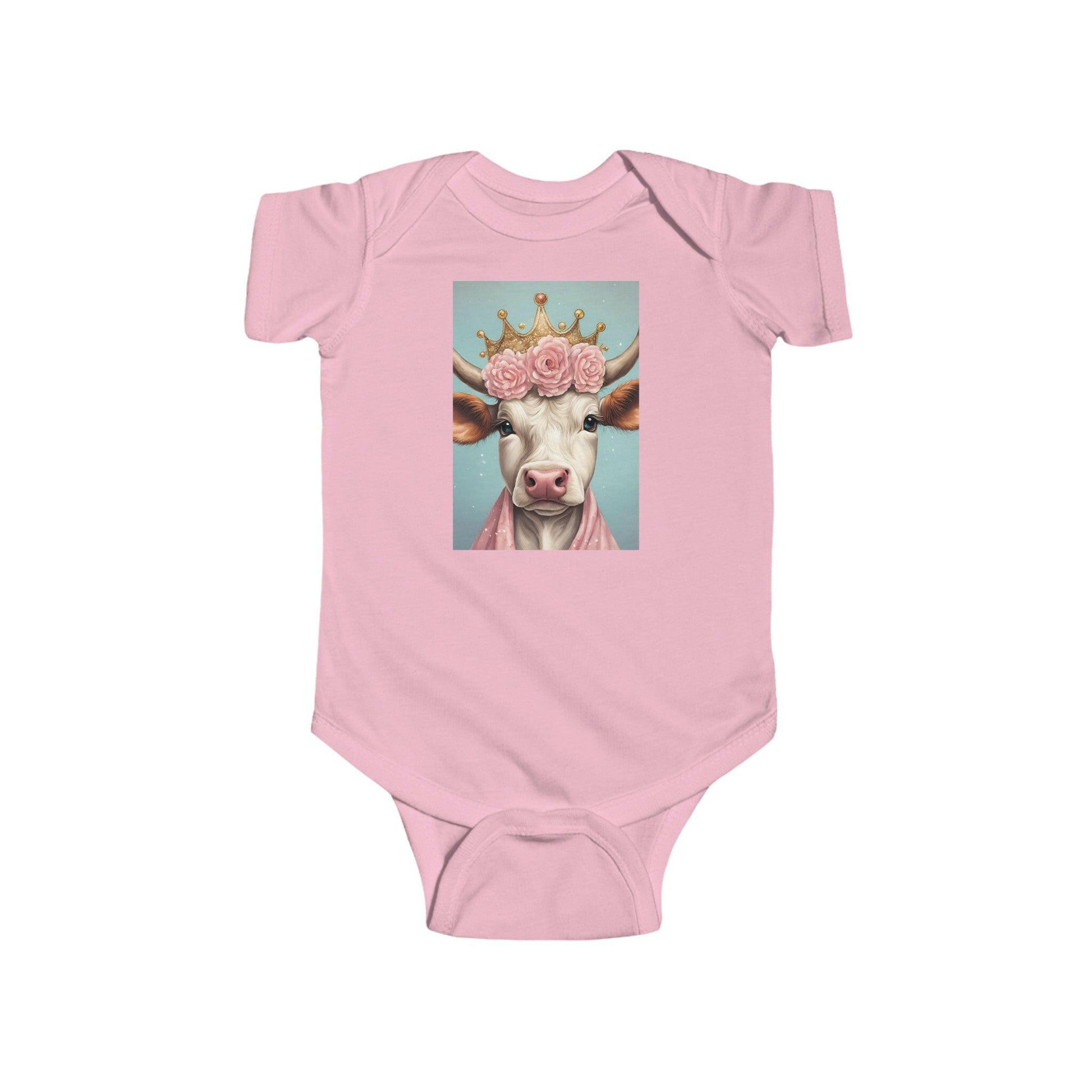 Princess Moo Infant Fine Jersey Bodysuit.