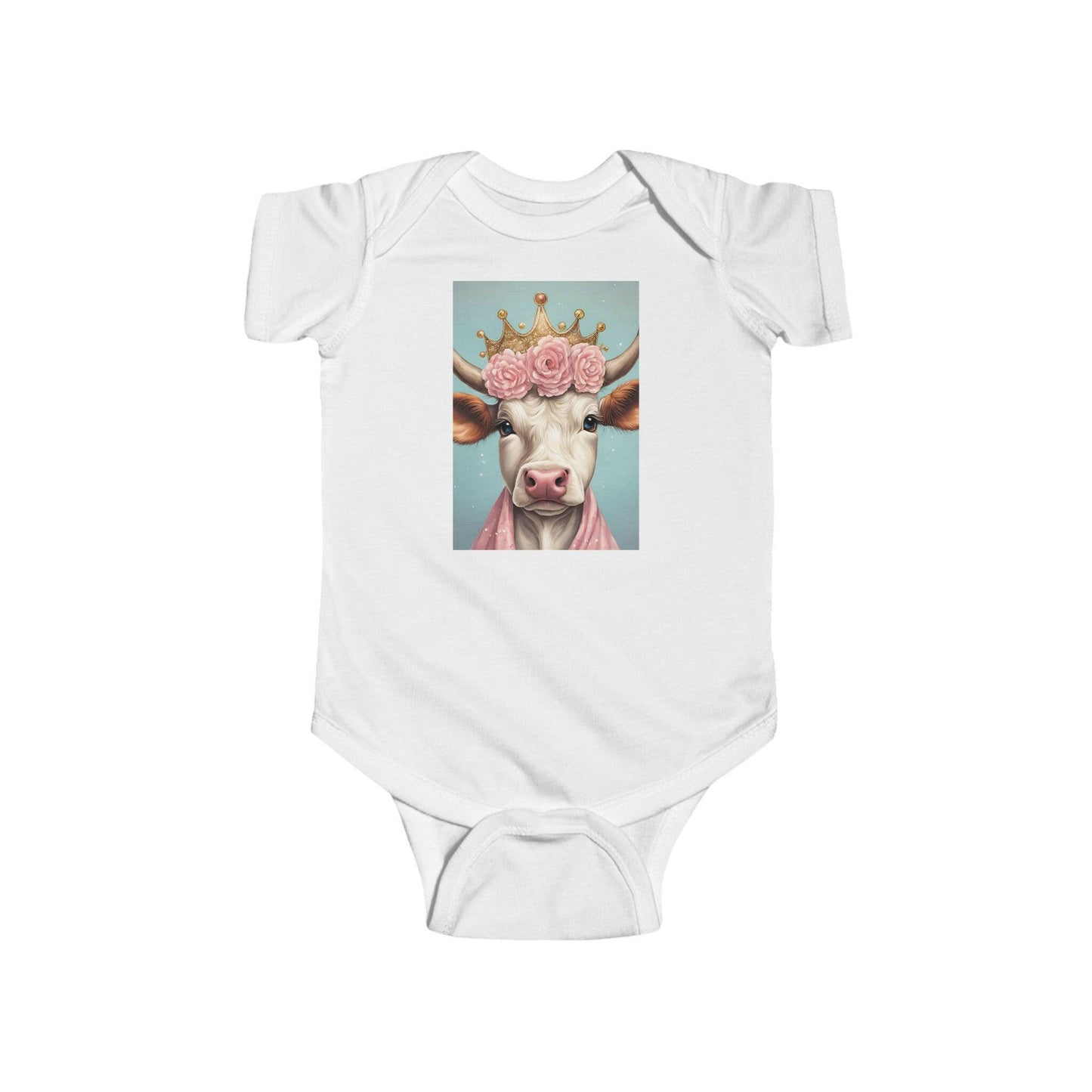 Princess Moo Infant Fine Jersey Bodysuit.