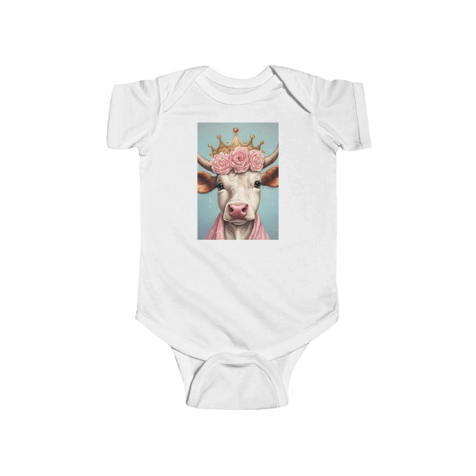 Princess Moo Infant Fine Jersey Bodysuit.