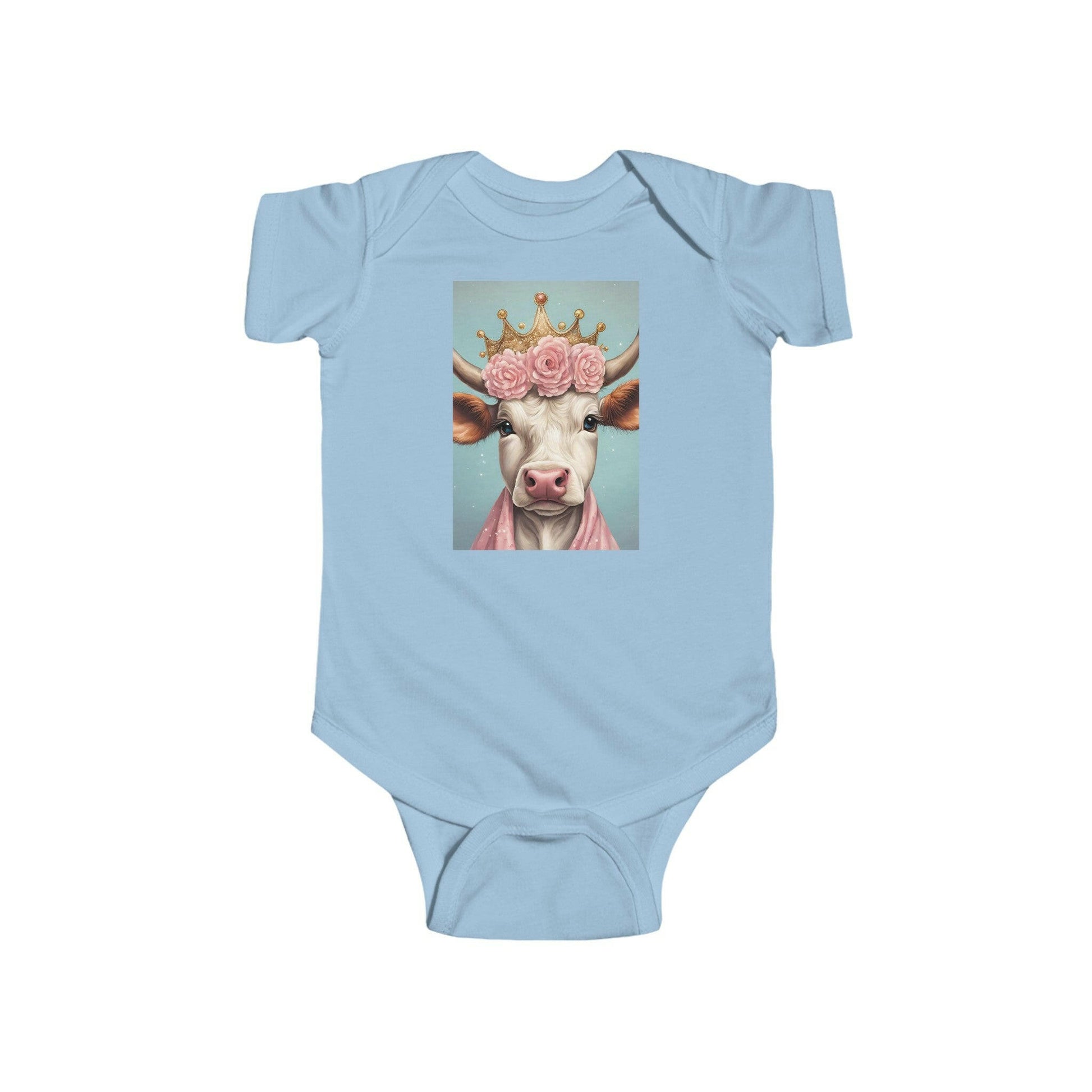 Princess Moo Infant Fine Jersey Bodysuit.