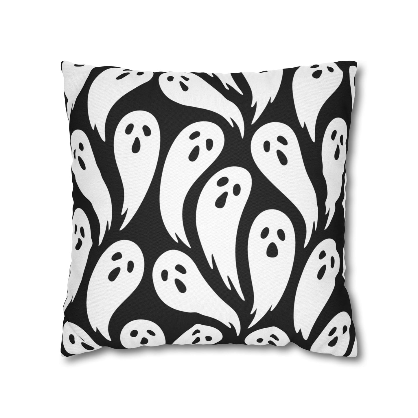 Spooky Ghost Pillowcase, Halloween Decor, Home Accent, Pillowcase for Fall, Scary Home Decor - aMOOsing Designs