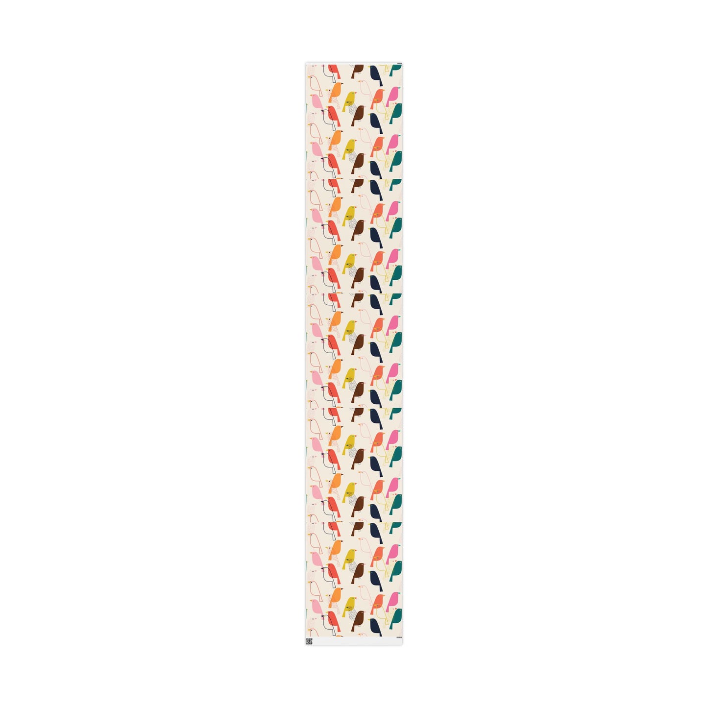 Retro Colorful Bird Wrapping Paper - Eco-Friendly, Unique Gift Wrap for Birthdays, Holidays, Special Occasions, Creative Presents, Festive