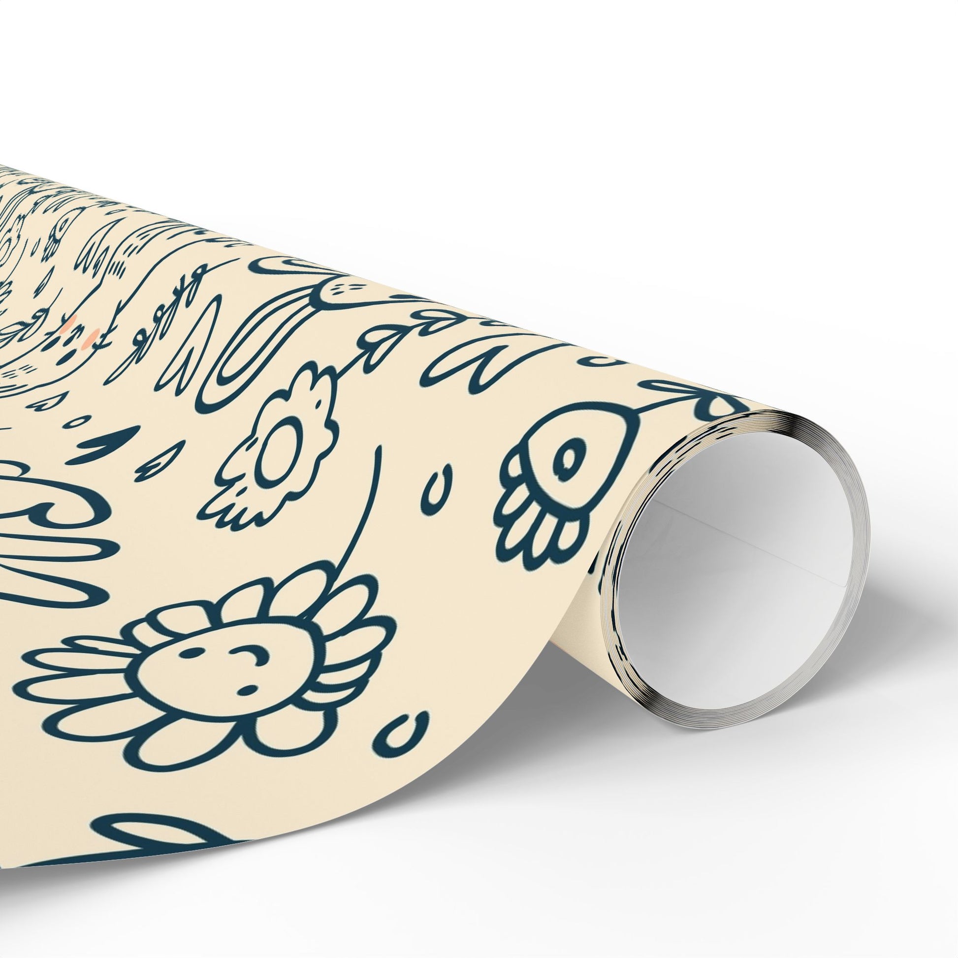 Adorable Bunny Wrapping Paper – Perfect for Easter, Kids, and Spring Celebrations! - aMOOsing Designs