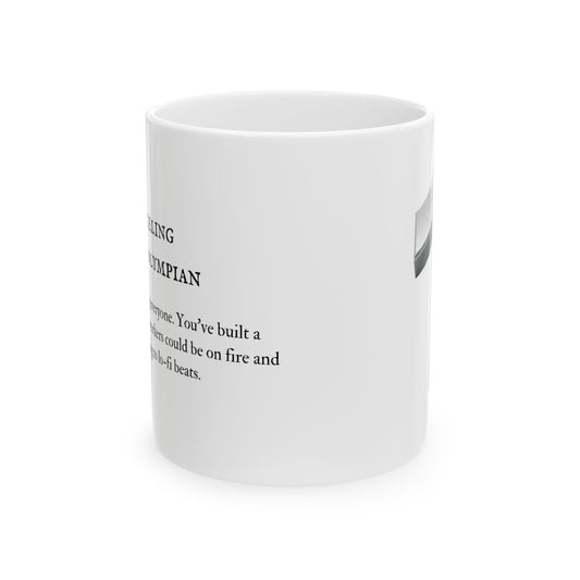 Champion of Ignoring Everyone-Funny Coworker Mug, Office Humor Cup, Sarcastic Work Colleague Gift, Gag Gift for Boss, Novelty Tea Cup