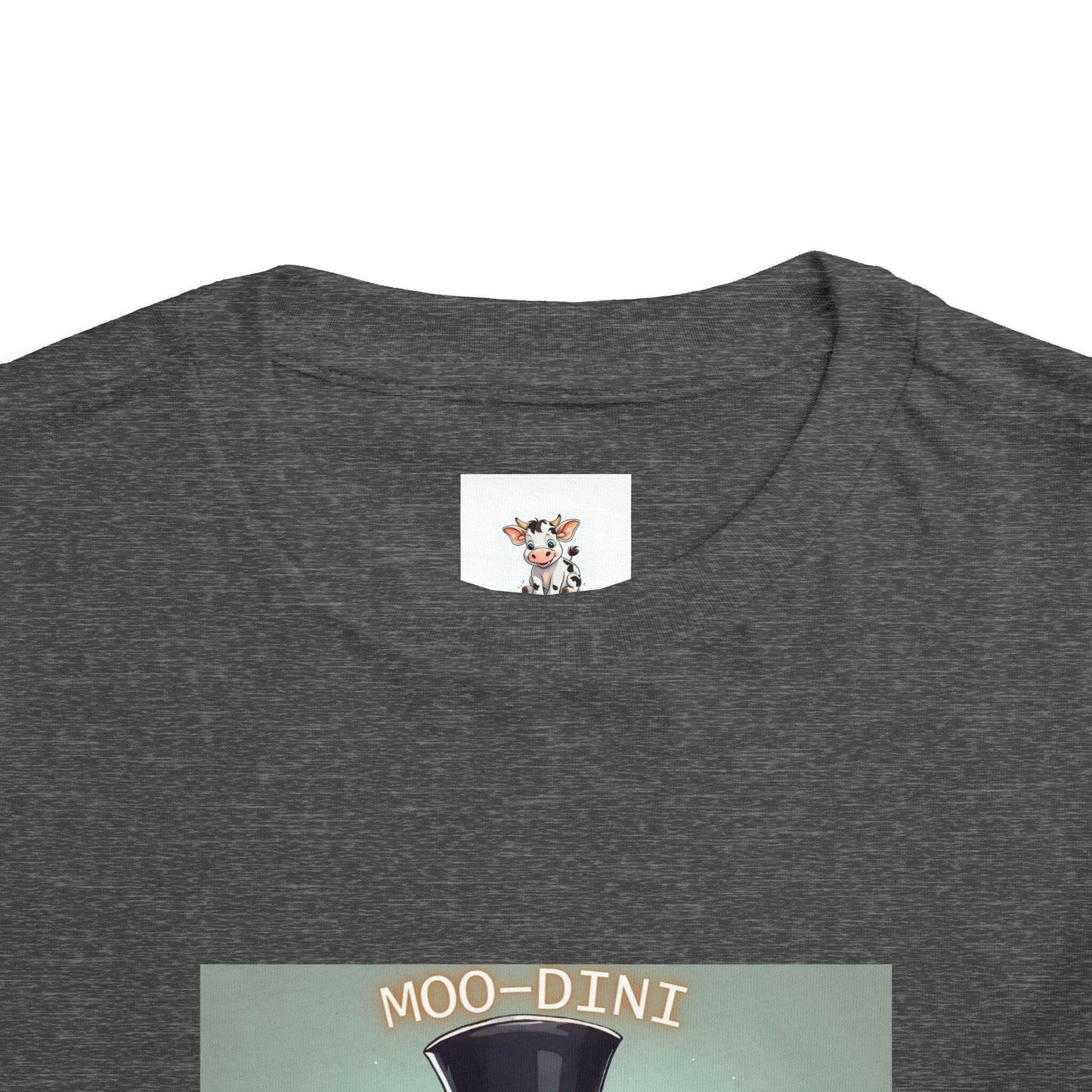 MOO-dini- Toddler Short Sleeve Tee.