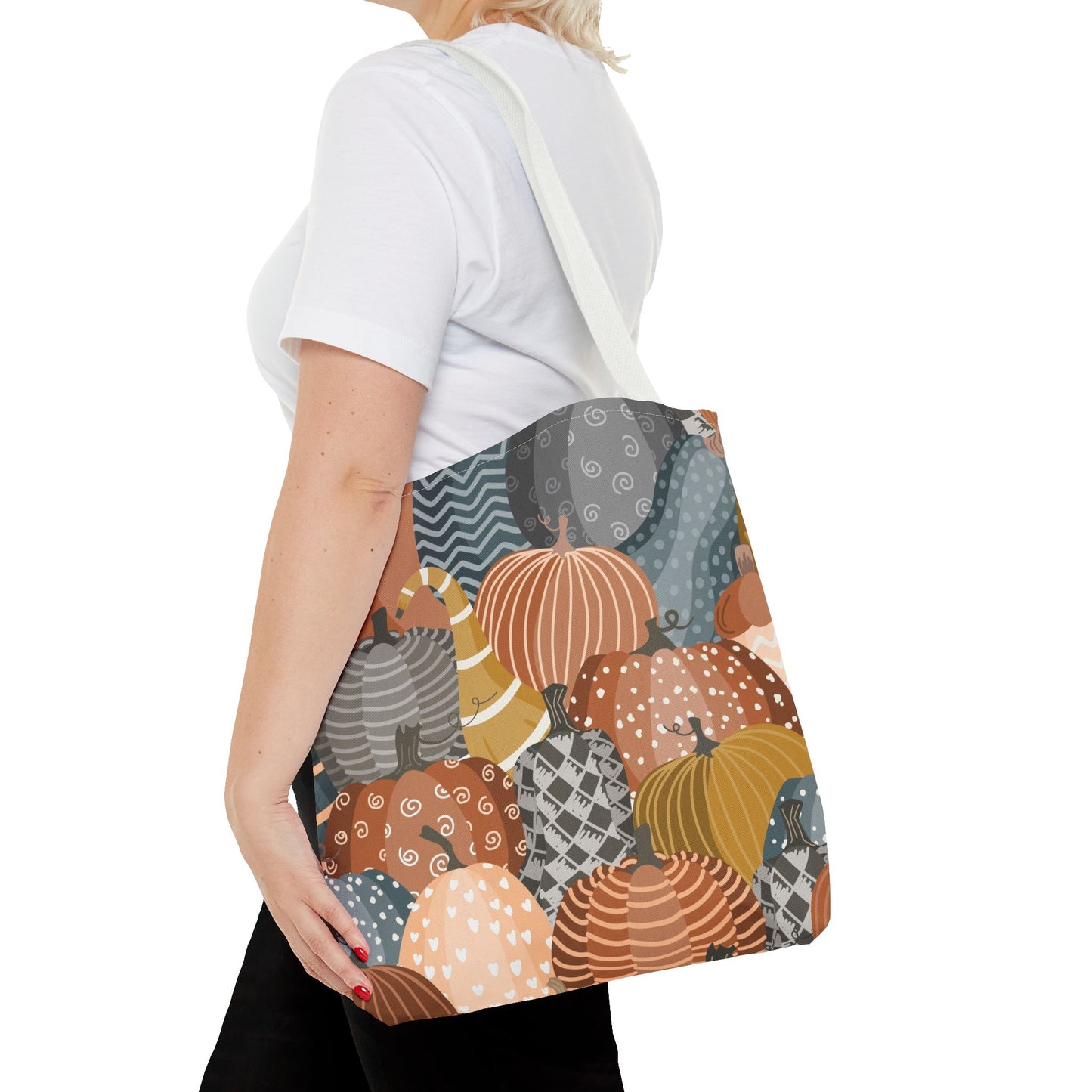 Autumn Pumpkin Tote Bag, Fall Decor, Eco-Friendly Shopping Bag, Halloween Gift, Seasonal Tote, Harvest Festival