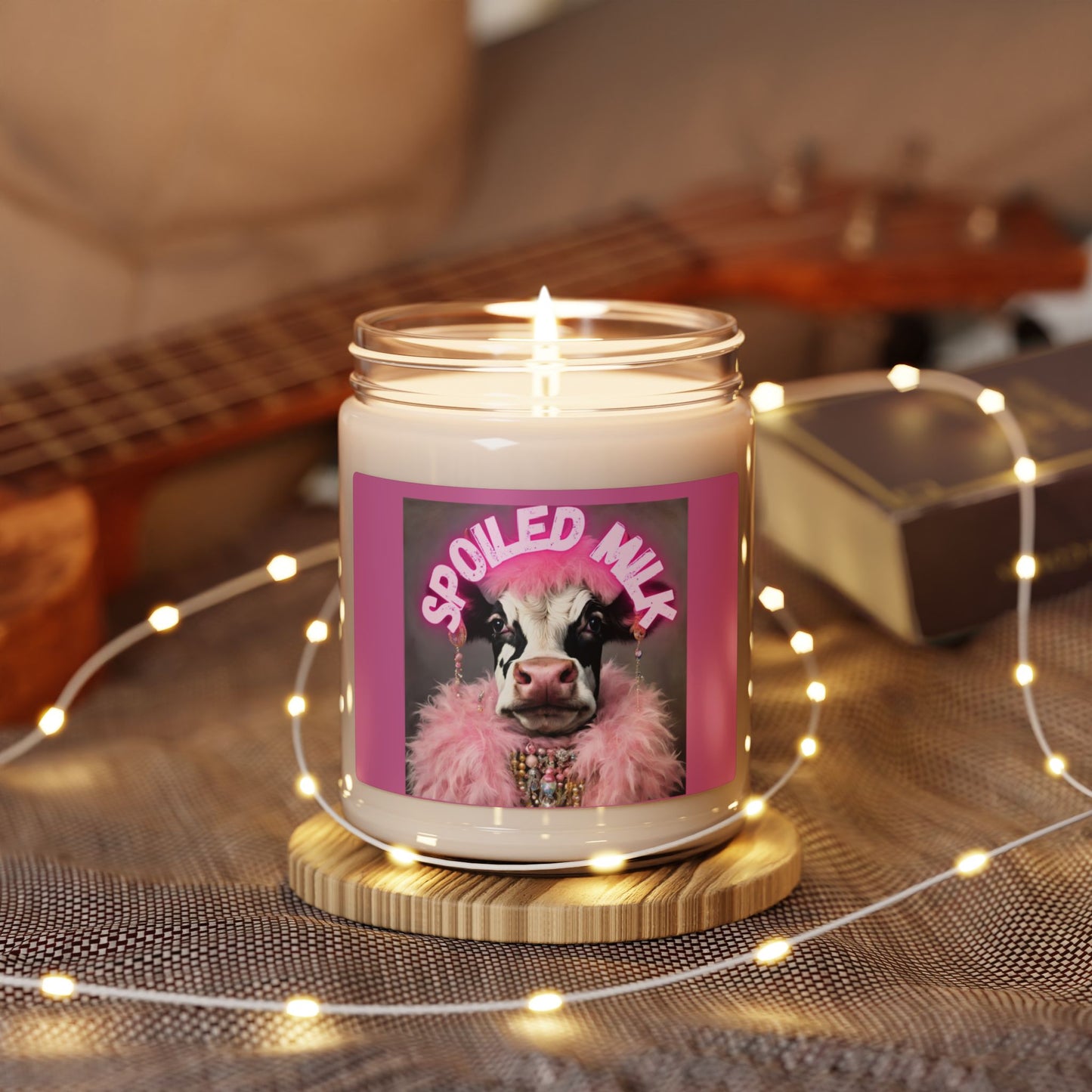 Spoiled Milk Scented Candles, 9oz - aMOOsing Designs