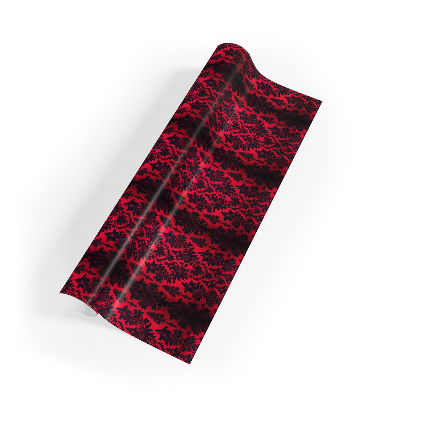 Elegant Gothic Red Gift Wrapping Paper Roll - Perfect for Holidays & Special Occasions - aMOOsing Designs