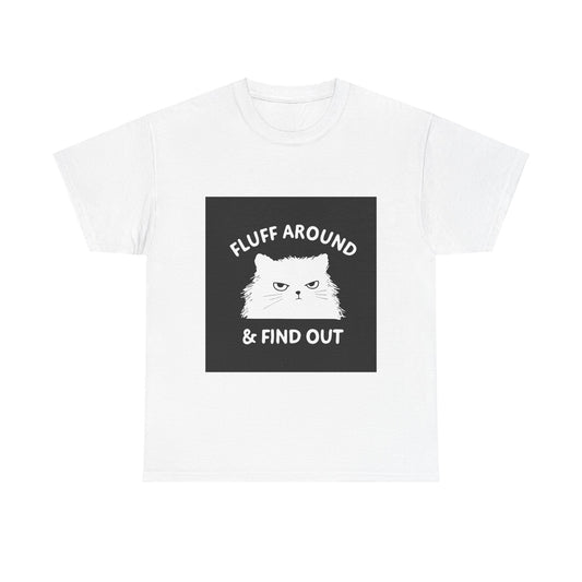 Funny Cat Quote T-Shirt, Cute Cat Lover Gift, Humorous Animal Tee, Unisex Graphic Top, Pet Lover Apparel - aMOOsing Designs