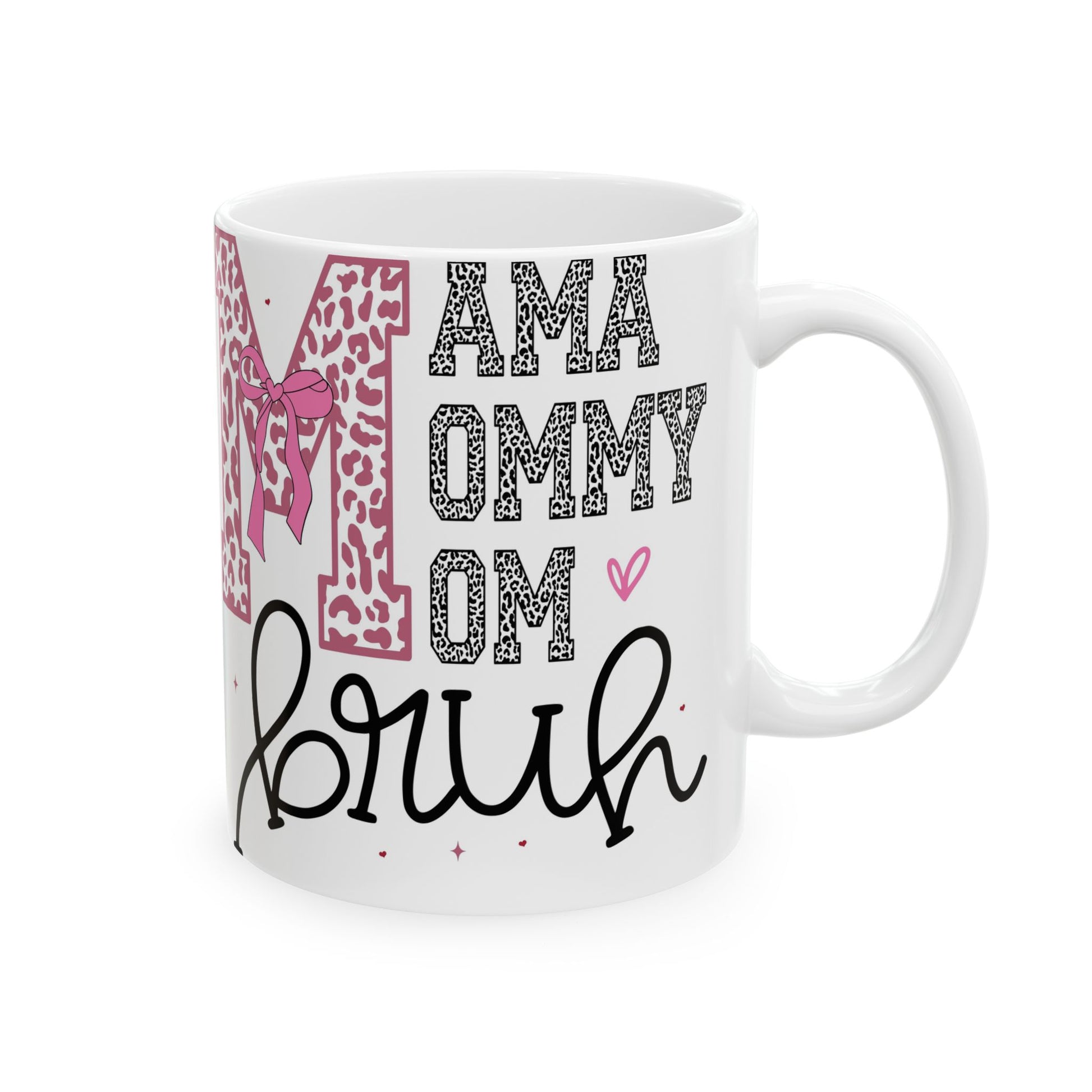 Personalized Mama Mug, Cute Gift for Mom, Coffee Cup, Birthday Present, Mother's Day, Unique Drinkware - aMOOsing Designs