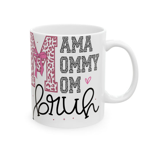 Personalized Mama Mug, Cute Gift for Mom, Coffee Cup, Birthday Present, Mother's Day, Unique Drinkware - aMOOsing Designs