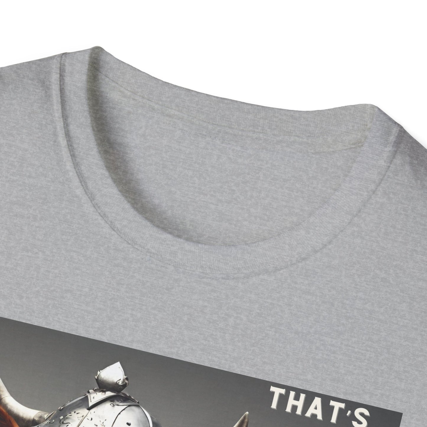 SIR Loin- Unisex Softstyle T-Shirt - aMOOsing Designs