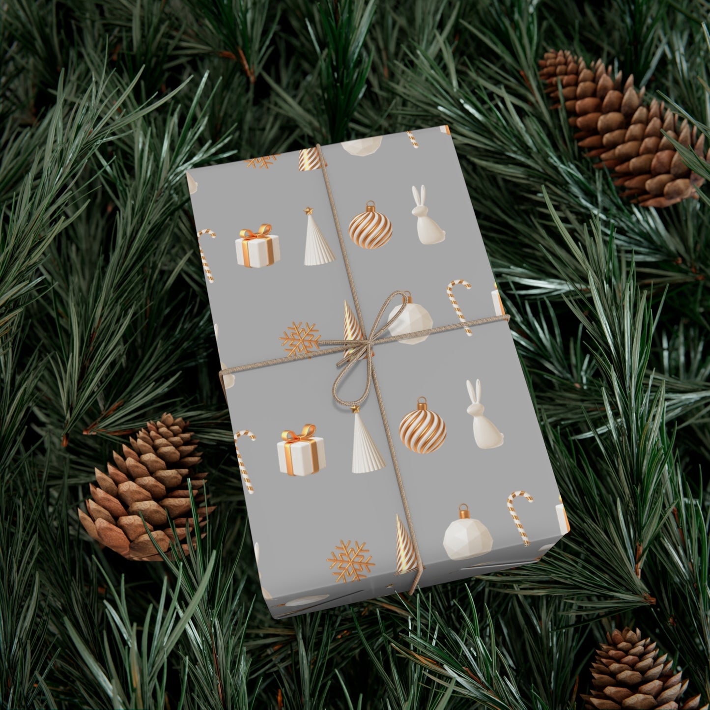 Silver and Gold- Classical, Elegant Gift Wrapping Papers - aMOOsing Designs