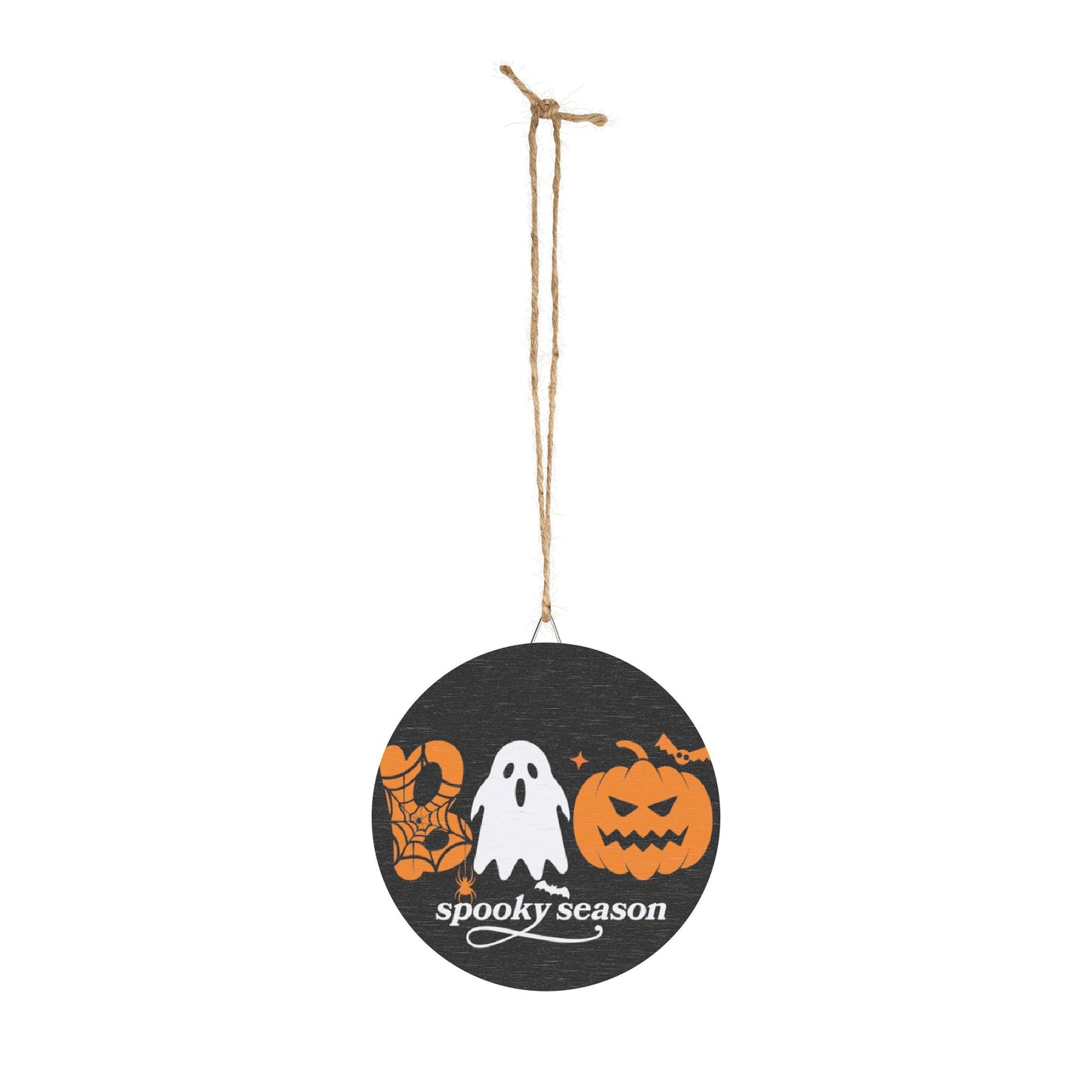 Halloween Wood Signs, Spooky Season Front Door Decor, Seasonal Celebration Wall Art, Festive Holiday Home Decoration, Fall Wooden Plaques