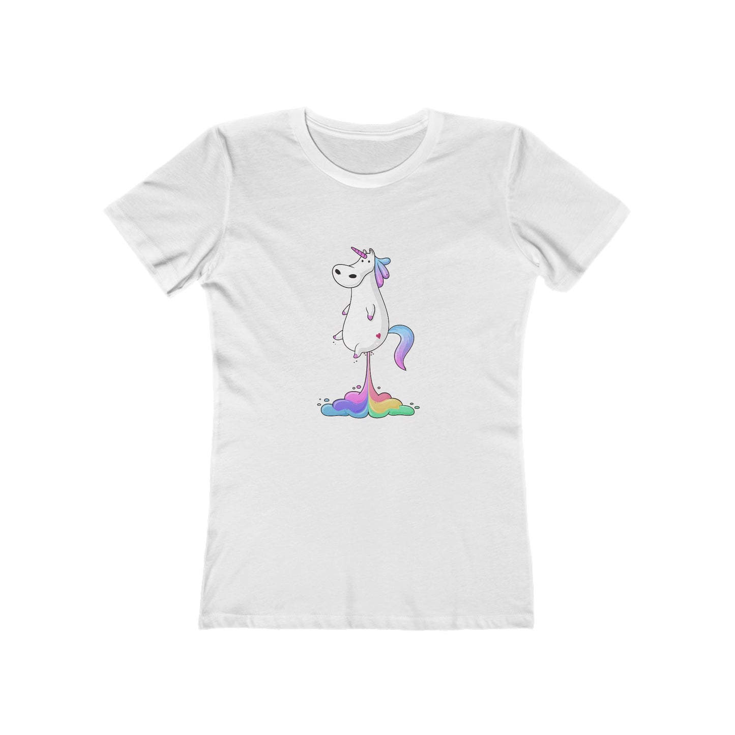 Whimsical Unicorn Fart Tee, Fun Graphic T-Shirt, Gift for Unicorn Lovers, Statement Top, Cute Casual Wear