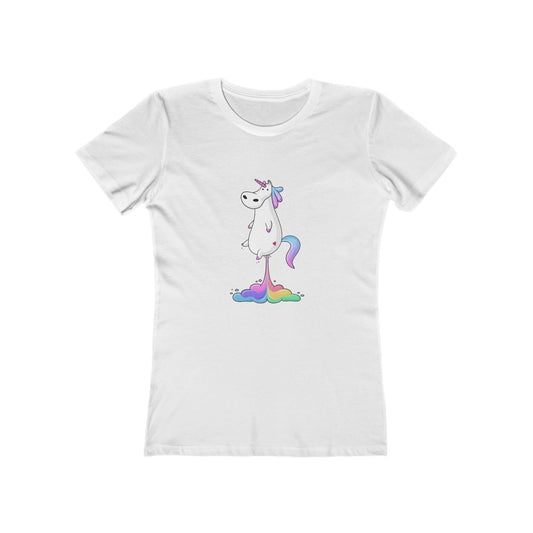 Whimsical Unicorn Fart Tee, Fun Graphic T-Shirt, Gift for Unicorn Lovers, Statement Top, Cute Casual Wear