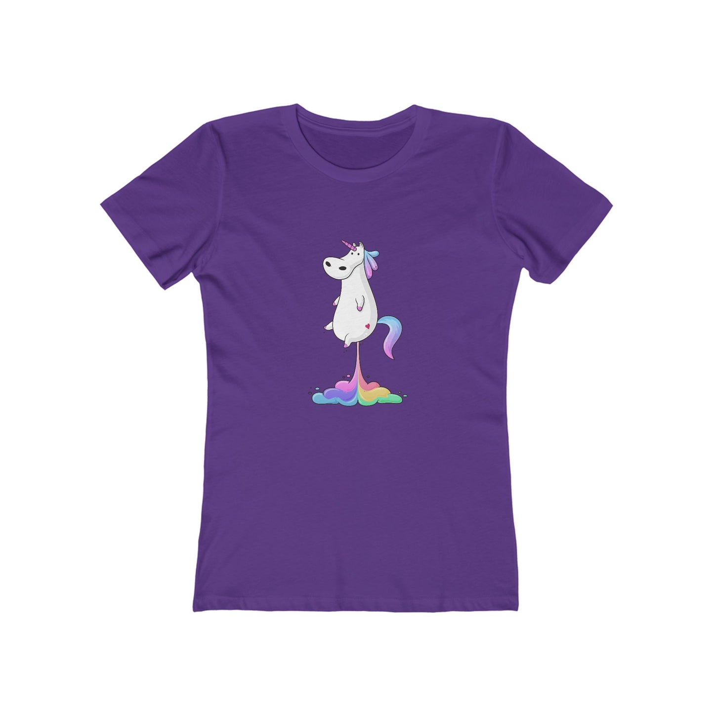 Whimsical Unicorn Fart Tee, Fun Graphic T-Shirt, Gift for Unicorn Lovers, Statement Top, Cute Casual Wear