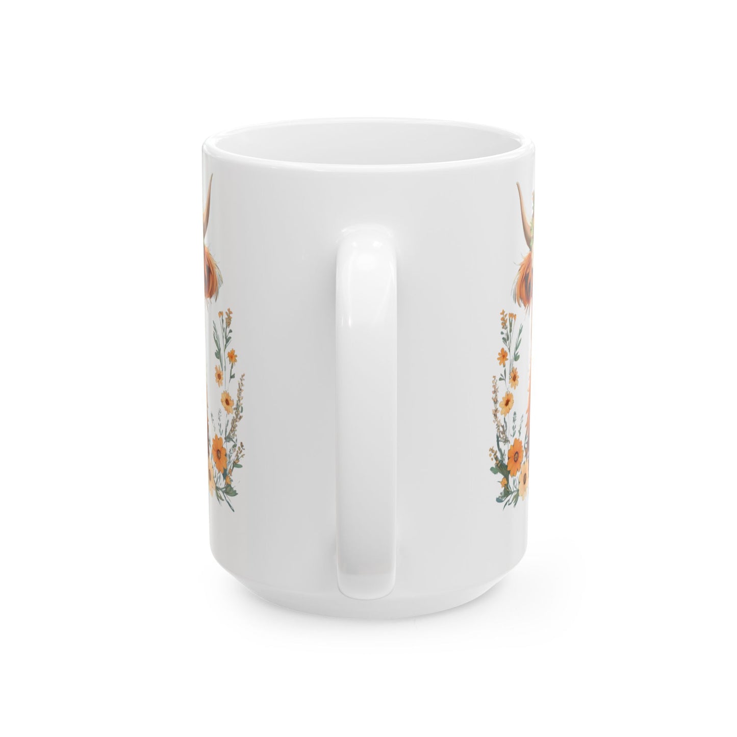 Mug - Udderly Adorable Ceramic Mug (11oz, 15oz) - aMOOsing Designs