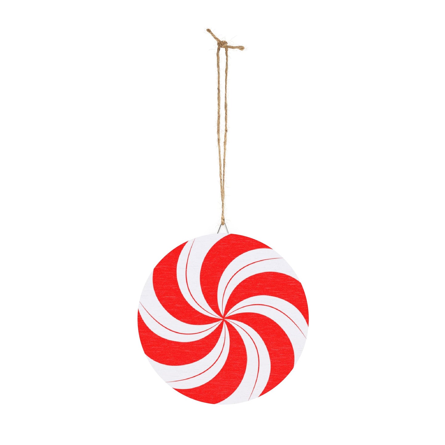 Peppermint Swirl Wood Sign, Festive Holiday Decor, Christmas Wall Art, DIY Home Decoration, Seasonal Gift Idea