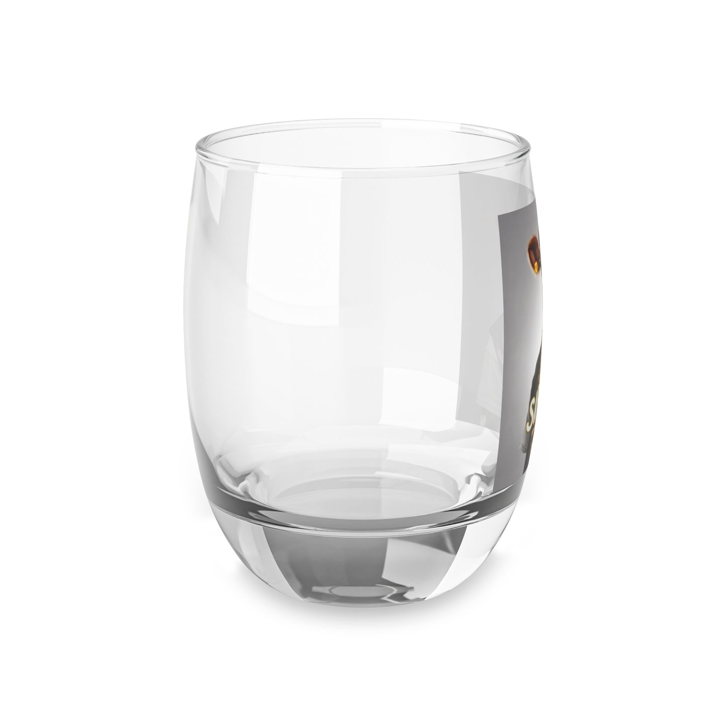 Sir MOOs a lot- Whiskey Glass - aMOOsing Designs