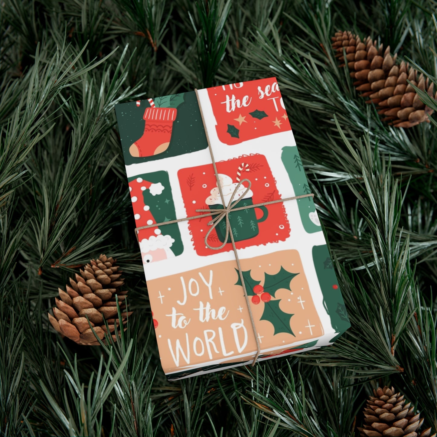 Festive Holiday Gift Wrap Papers – Jolly Designs for Christmas Celebrations - aMOOsing Designs